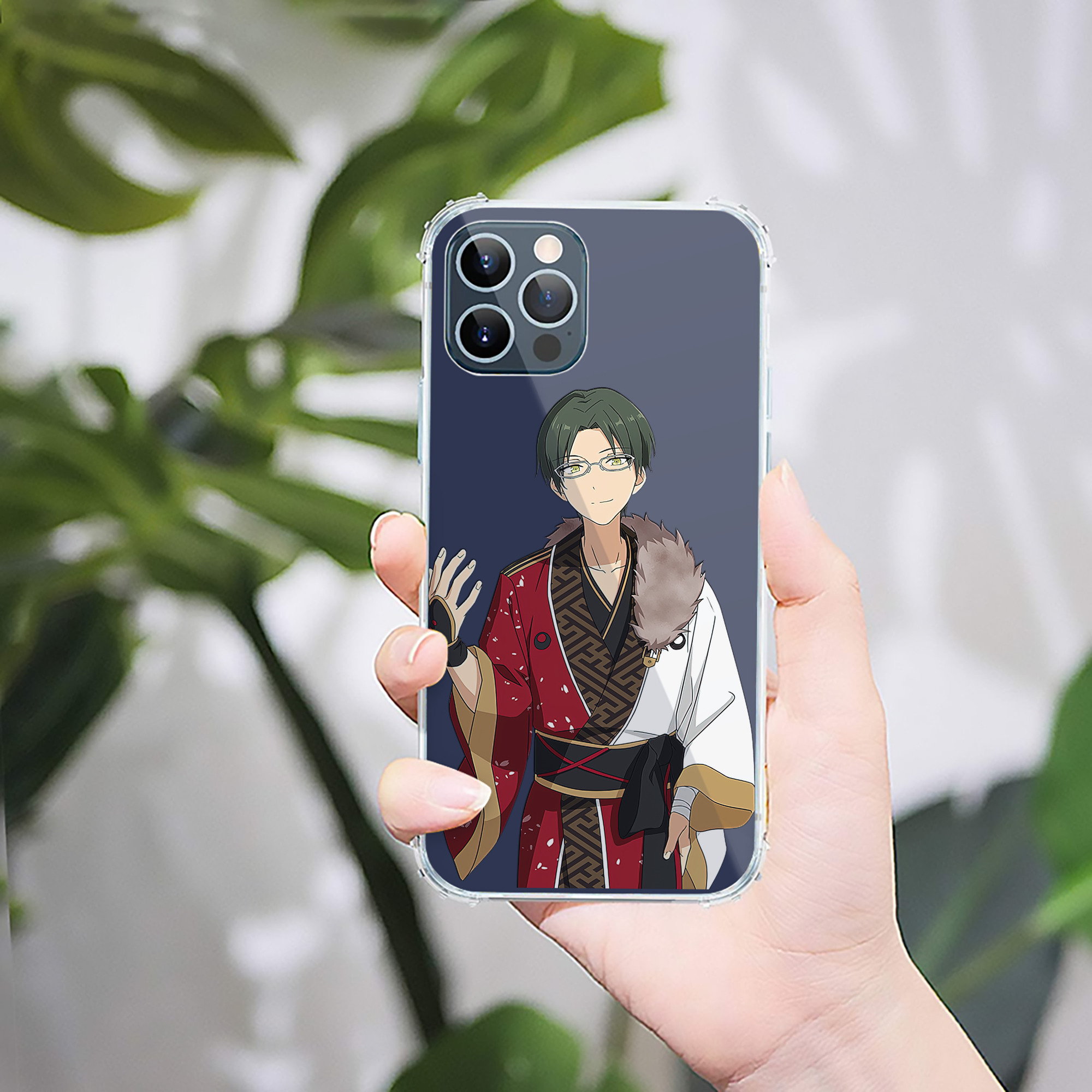 （画像用） あんさんぶるスターズ! Ensemble Stars 【iPhone 12シリーズ対応】透明スマホケース（クリアソフトケース）